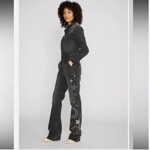Free People x Driftwood NWT Celestial Jeweled Jumpsuit - S